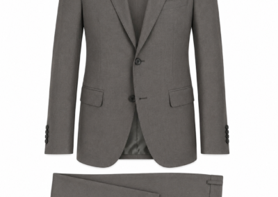 Abito monopetto grigio